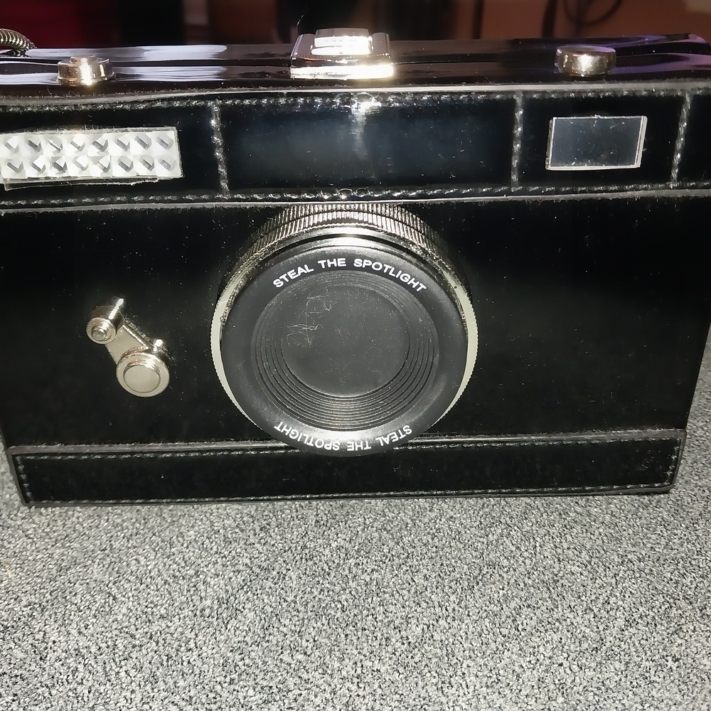 Camera NWOT Black Crossbody Bag